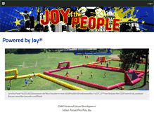 Tablet Screenshot of joyofthepeople.org